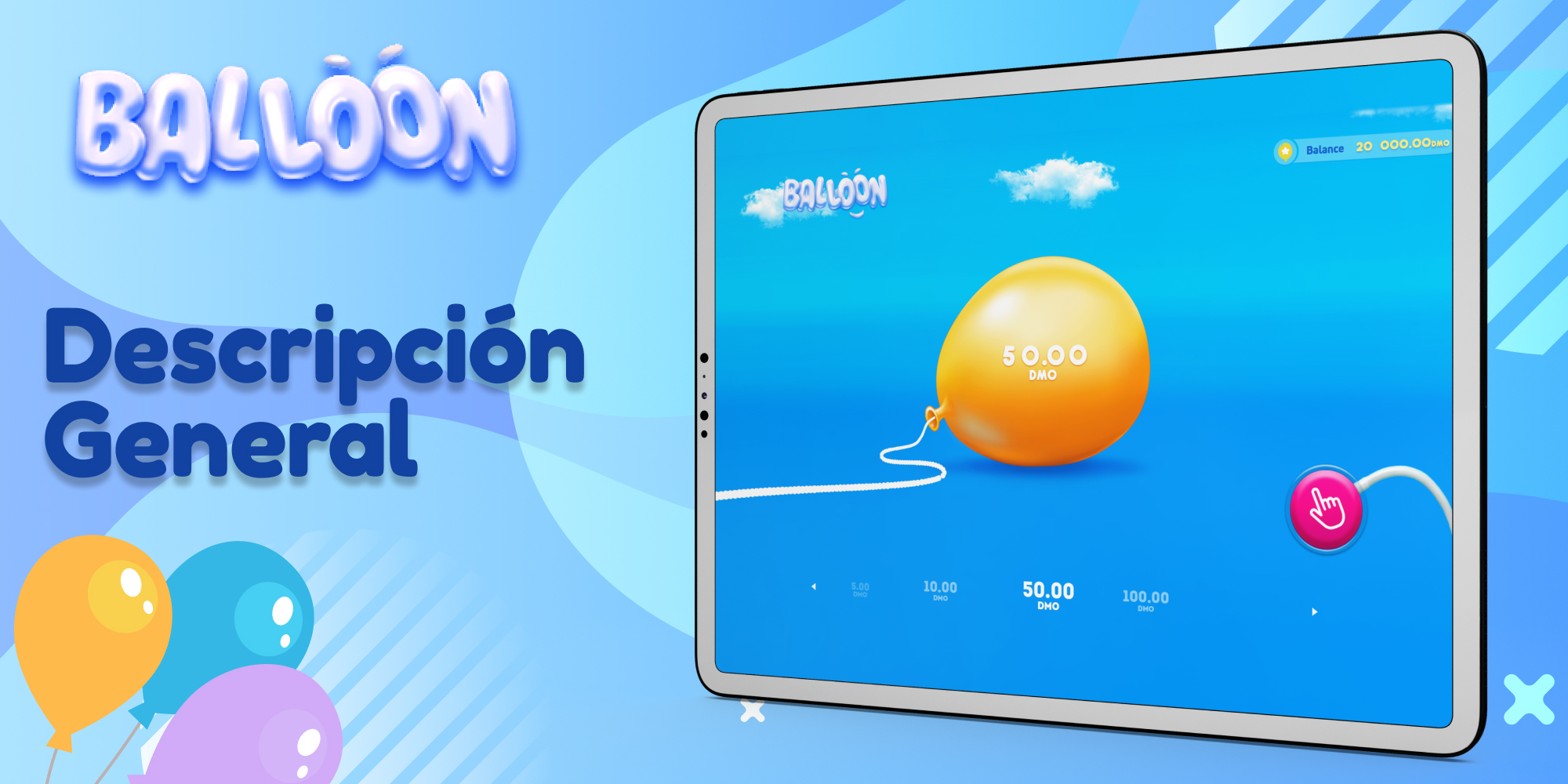 Balloon combines vibrant graphics with high-stakes gameplay for an exciting experience